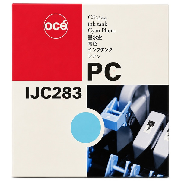 OCE 299.51.076/IJC-283 Ink cartridge light cyan 330ml for Oce CS 2344