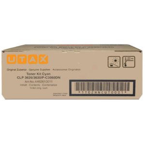 picture Utax 4462610011 Toner cyan, 10.000 pages ISO/IEC 19798 for TA CLP 4626