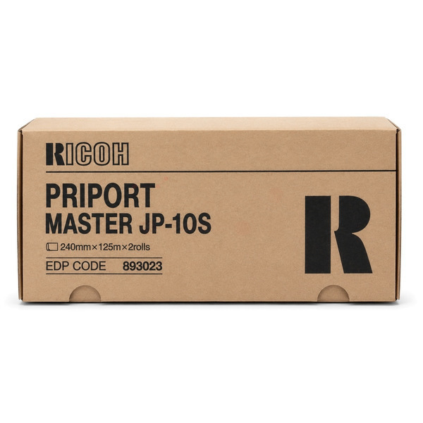 picture Ricoh 893023/JP10S Master A4, 2x1.200.000 pages 300 grams Pack=2 for Ricoh JP 1010/Priport DX 3240