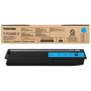 Toshiba 6AJ00000231/T-FC220EC Toner cyan, 38.000 pages ISO/IEC 19752 for Toshiba E-Studio 2020 AC