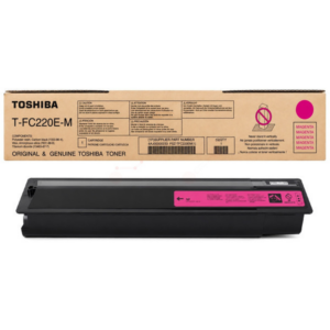 Toshiba 6AJ00000233/T-FC220EM Toner magenta, 38.000 pages ISO/IEC 19752 for Toshiba E-Studio 2020 AC