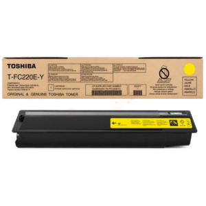 Toshiba 6AJ00000234/T-FC220EY Toner yellow, 38.000 pages ISO/IEC 19752 for Toshiba E-Studio 2020 AC