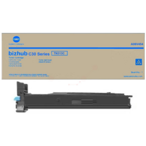 picture Konica Minolta A06V454/TN-313C Toner cyan, 12.000 pages/5% for KM bizhub C 30