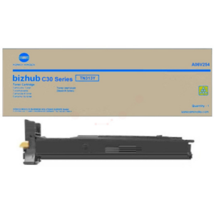Konica Minolta A06V254/TN-313Y Toner yellow, 12.000 pages/5% for KM bizhub C 30