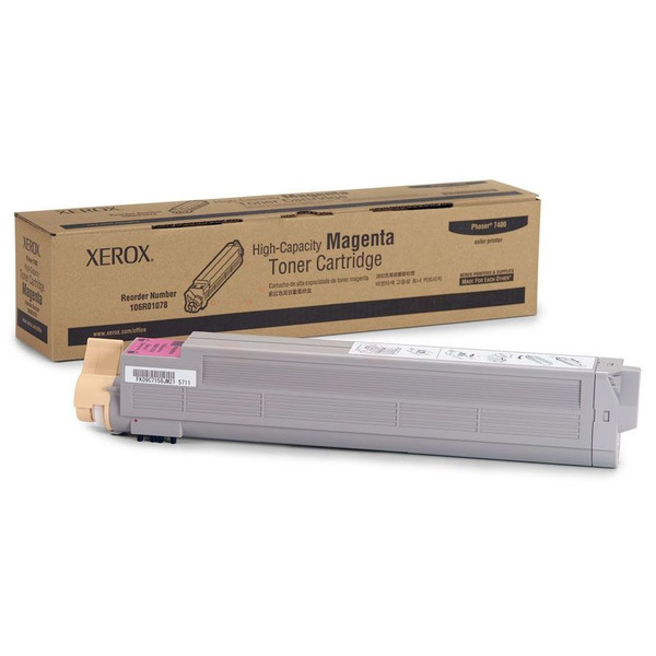 Xerox 106R01078 Toner magenta high-capacity, 18.000 pages/5% for Xerox Phaser 7400