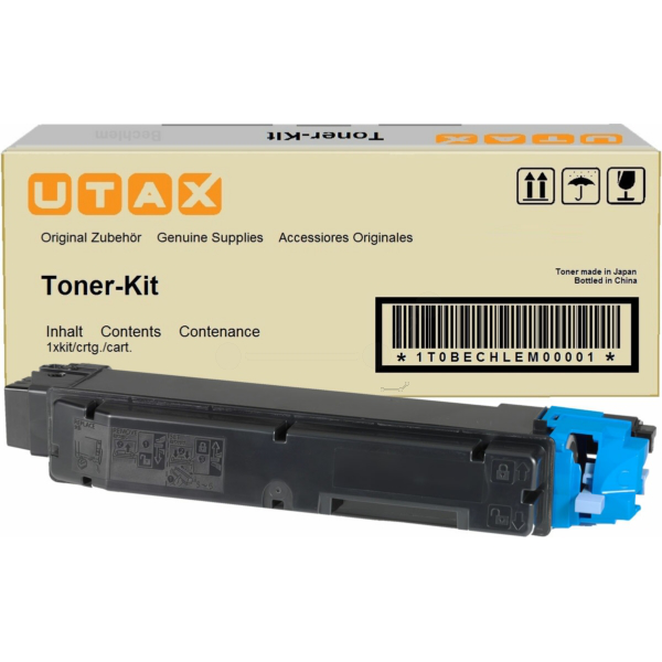 picture Utax 1T02NSCUT0/PK-5012C Toner-kit cyan, 10.000 pages ISO/IEC 19798 for TA P-C 3065
