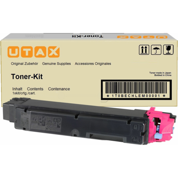 picture Utax 1T02NSBUT0/PK-5012M Toner-kit magenta, 10.000 pages ISO/IEC 19798 for TA P-C 3065