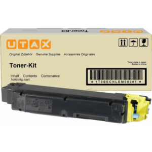 picture Utax 1T02NSAUT0/PK-5012Y Toner-kit yellow, 10.000 pages ISO/IEC 19798 for TA P-C 3065