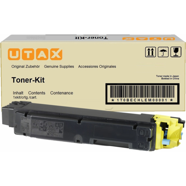 picture Utax 1T02NSAUT0/PK-5012Y Toner-kit yellow, 10.000 pages ISO/IEC 19798 for TA P-C 3065