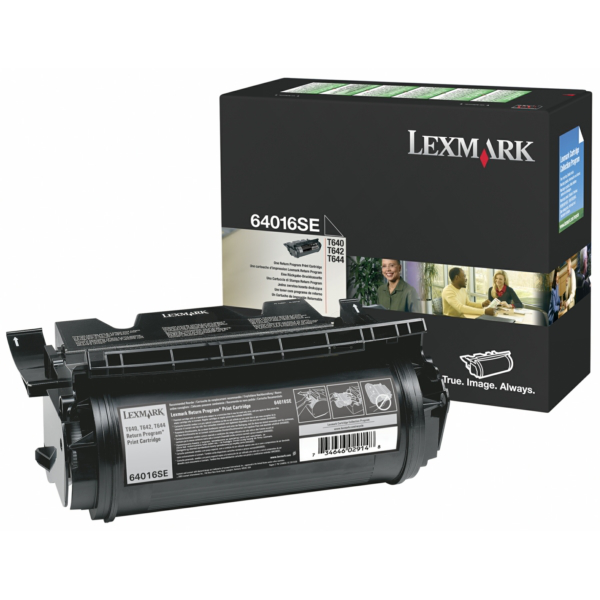 Lexmark 64016SE Toner cartridge black return program, 6.000 pages ISO/IEC 19752 for Lexmark T 640