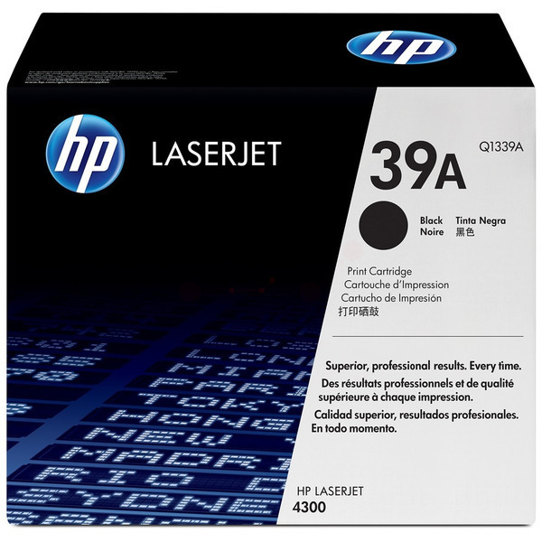 HP Q1339A/39A Toner cartridge black, 18.000 pages/5% for HP LaserJet 4300