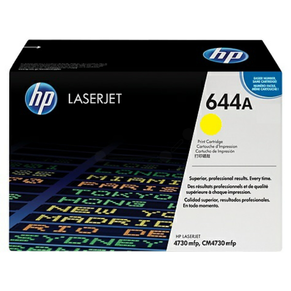 HP Q6462A/644A Toner cartridge yellow, 12.000 pages/5% for HP Color LaserJet 4730