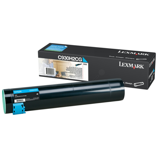 Lexmark C930H2CG Toner cyan, 24.000 pages ISO/IEC 19798 for Lexmark C 935