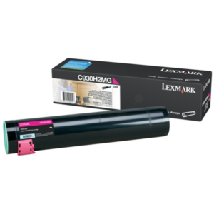 Lexmark C930H2MG Toner magenta, 24.000 pages ISO/IEC 19798 for Lexmark C 935