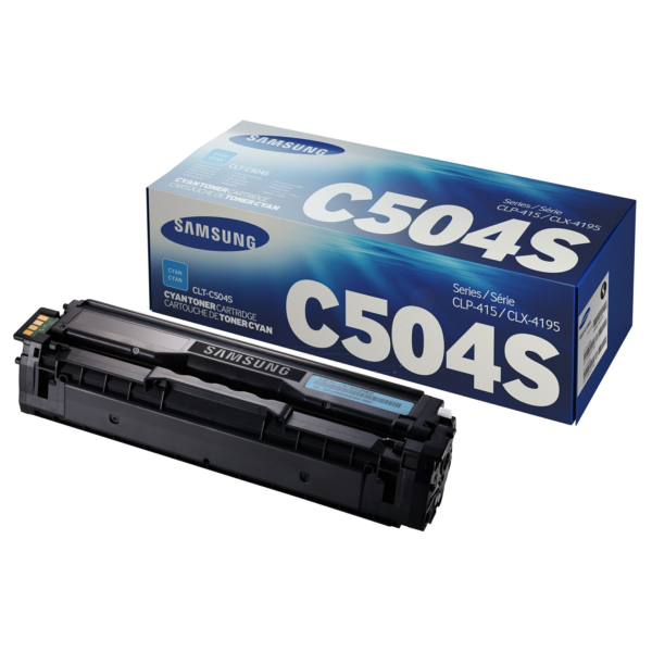 HP SU025A/CLT-C504S Toner cartridge cyan, 1.800 pages ISO/IEC 19798 for Samsung CLP 415