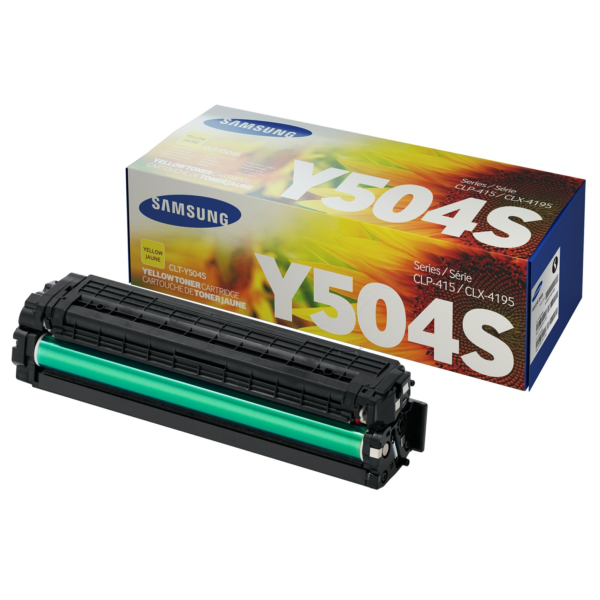 HP SU502A/CLT-Y504S Toner cartridge yellow, 1.800 pages ISO/IEC 19798 for Samsung CLP 415