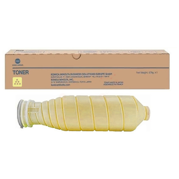 Konica Minolta ACVV250/TN-627Y Toner yellow, 219.800 pages for KM AccurioPress C 12000
