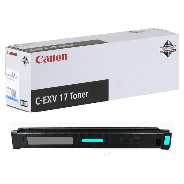 picture Canon 0261B002/C-EXV17 Toner cyan, 30.000 pages/5% 475 grams for Canon iR C 4080