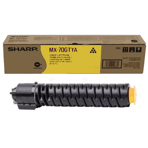Sharp MX-70GTYA Toner yellow, 32.000 pages for Sharp MX 5500 N/6201