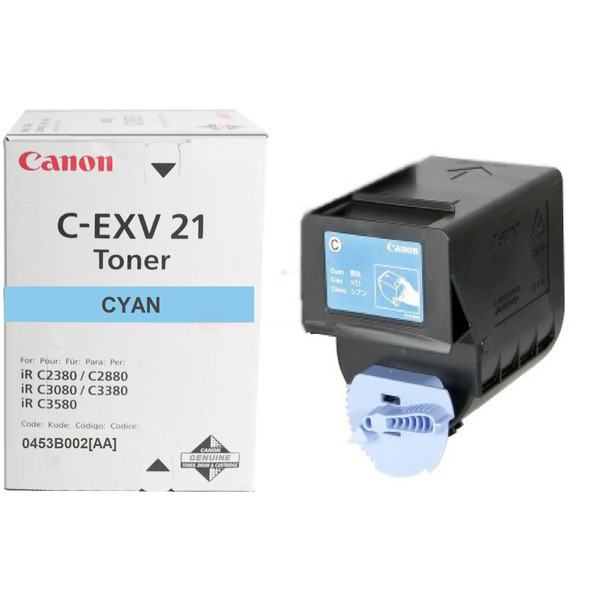 Canon 0453B002/C-EXV21 Toner cyan, 14.000 pages/5% 260 grams for Canon iR C 2880