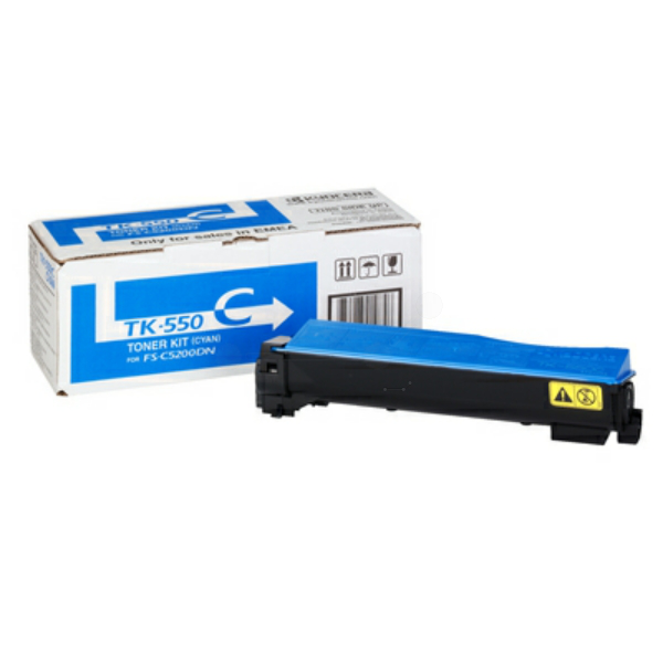 Kyocera 1T02HMCEU0/TK-550C Toner cyan, 6.000 pages/5% for Kyocera FS-C 5200