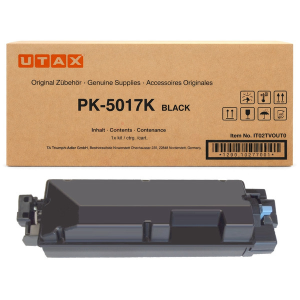 picture Utax 1T02TV0UT0/PK-5017K Toner-kit black, 8.000 pages ISO/IEC 19752 for TA P-C 3062