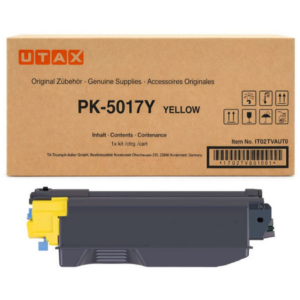 picture Utax 1T02TVAUT0/PK-5017Y Toner-kit yellow, 6.000 pages ISO/IEC 19752 for TA P-C 3062