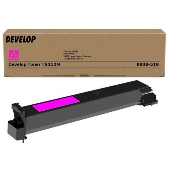 Develop 8938-5190-00/TN-210M Toner magenta, 12.000 pages for Develop Ineo + 250