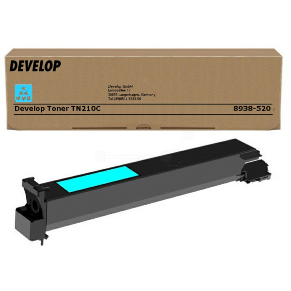 Develop 8938-5200-00/TN-210C Toner cyan, 12.000 pages for Develop Ineo + 250