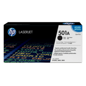 HP Q6470A/501A Toner cartridge black, 6.000 pages/5% for HP Color LaserJet 3600/3800