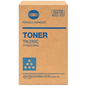 picture Konica Minolta 4053-703/TN-310C Toner cyan, 11.500 pages for KM bizhub C 350/351