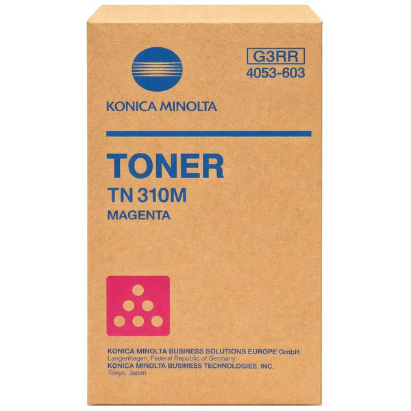 picture Konica Minolta 4053-603/TN-310M Toner magenta, 11.500 pages for KM bizhub C 350/351