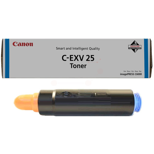 Canon 2549B002/C-EXV25 Toner cyan, 35.000 pages 1145 grams for Canon imagePRESS C 6000