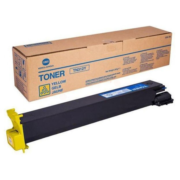 Konica Minolta 8938-706/TN-312Y Toner yellow, 12.000 pages for KM bizhub C 300