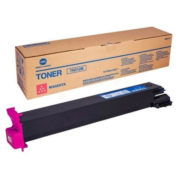 Konica Minolta 8938-707/TN-312M Toner magenta, 12.000 pages for KM bizhub C 300