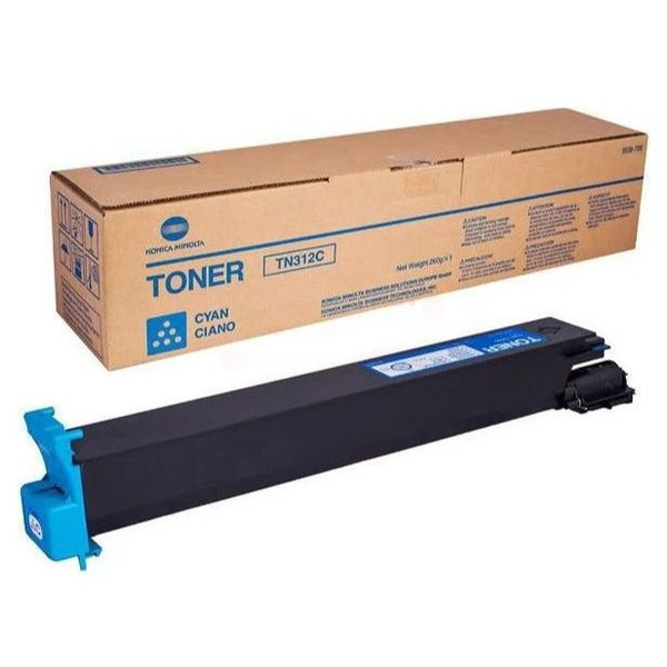 picture Konica Minolta 8938-708/TN-312C Toner cyan, 12.000 pages for KM bizhub C 300