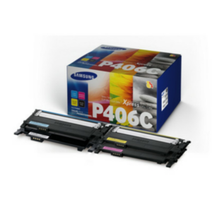 HP SU375A/CLT-P406C Toner Value-Kit (Bk,C,M,Y) 1500pg + 3x1000pg Pack=4 for Samsung CLP-360