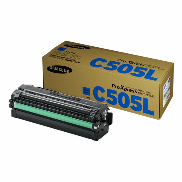 HP SU035A/CLT-C505L Toner cartridge cyan, 3.500 pages ISO/IEC 19798 for Samsung C 2620