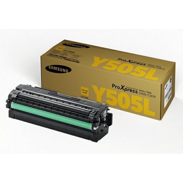 HP SU512A/CLT-Y505L Toner cartridge yellow, 3.500 pages ISO/IEC 19798 for Samsung C 2620