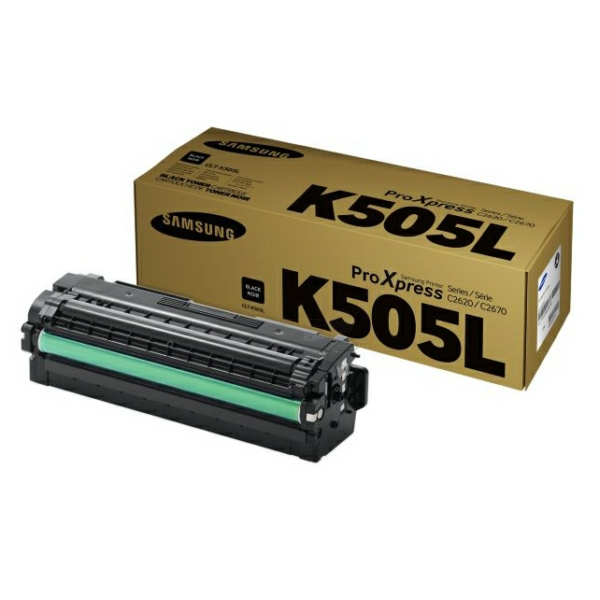 HP SU168A/CLT-K505L Toner cartridge black, 6.000 pages ISO/IEC 19798 for Samsung C 2620