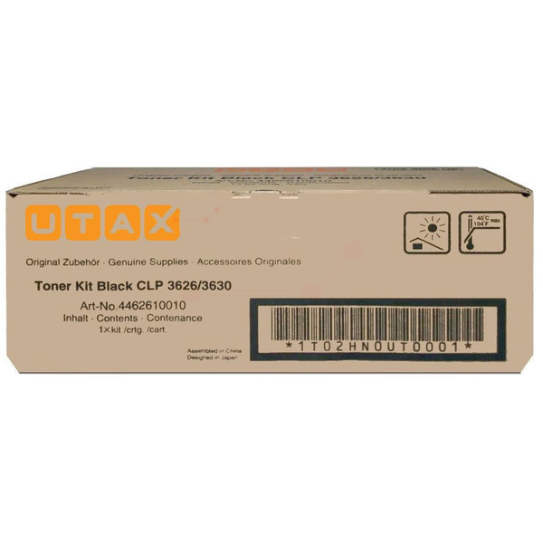picture Utax 4462610010 Toner black, 12.000 pages ISO/IEC 19798 for TA CLP 4626