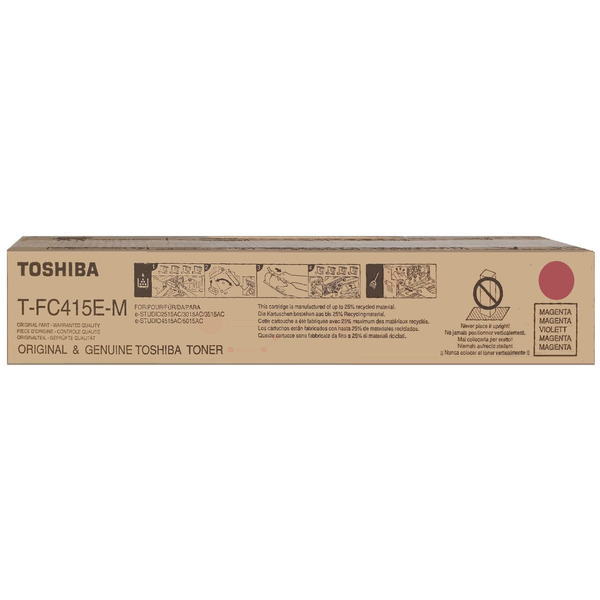 Toshiba 6AJ00000178/T-FC415EM Toner magenta, 33.600 pages for Toshiba E-Studio 2515