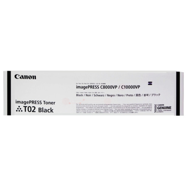 Canon 8529B001/T02 Toner black, 44.000 pages/5% for Canon imagePRESS C 8000