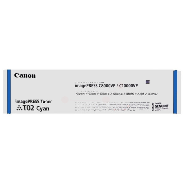 Canon 8530B001/T02 Toner cyan, 43.000 pages/5% for Canon imagePRESS C 8000