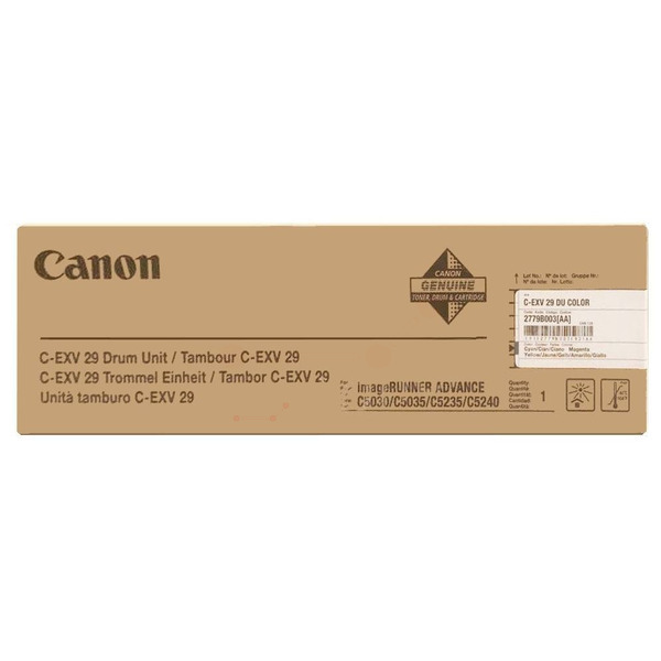 picture Canon 2779B003/C-EXV29 Drum kit color, 1x59.000 pages/5% Pack=1 for Canon iR ADV C 5030