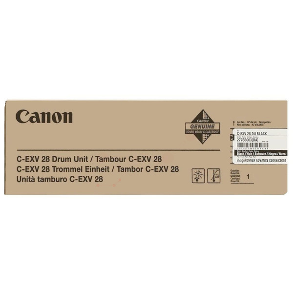 Canon 2776B003/C-EXV28 Drum kit black, 171.000 pages/5% for Canon iR ADV C 5045