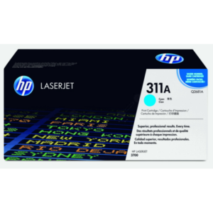 HP Q2681A/311A Toner cartridge cyan, 6.000 pages/5% for HP Color LaserJet 3700