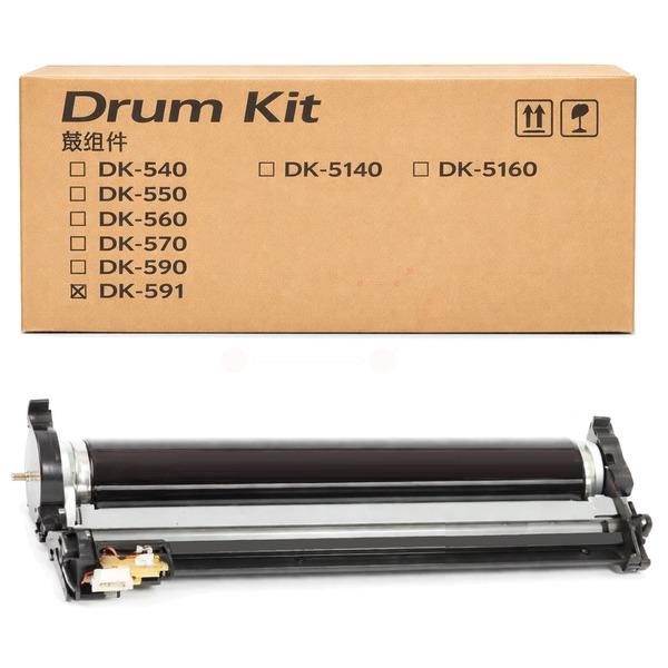 picture Kyocera 302KT93018/DK-591 Drum kit, 100.000 pages ISO/IEC 19798 for ECOSYS P 6021 cdn/FS-C 5150 DN