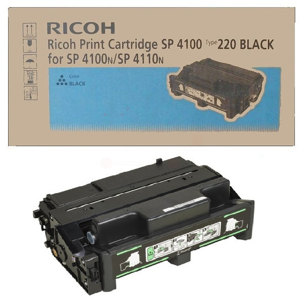 Ricoh 402810/TYPE 220A Toner cartridge black, 15.000 pages/5% 490 grams for Ricoh Aficio SP 4100