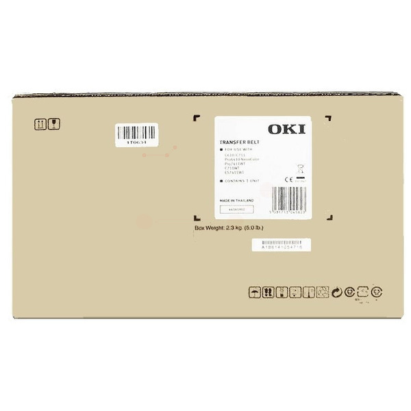 picture OKI 44341902 Transfer-kit, 60.000 pages for OKI C 610/711 WT/ES 6410/ES 7411 WT/Pro 7411 WT